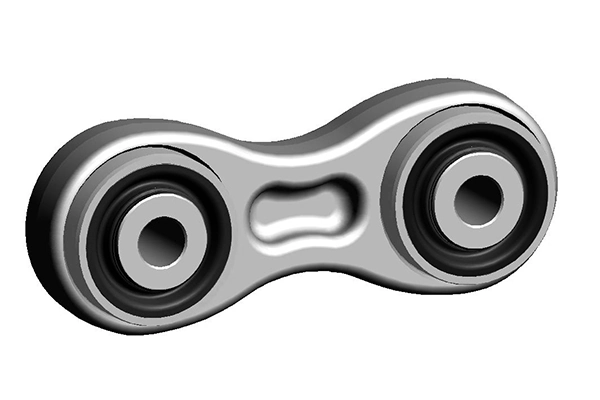 Control/Trailing Arm, wheel suspension